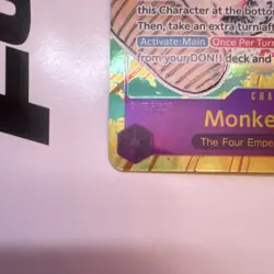 Monkey.D.Luffy OP05-119 Secret Rare Awakening of the New Era - Image 4