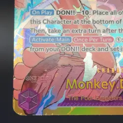 One Piece Monkey.D.Luffy OP05-119 SEC - Awakening of the New Era - Image 4