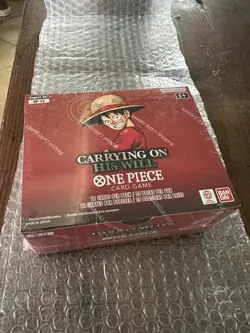 One Piece OP13 Box Carrying on His Will Display 24 Booster ENG - Image 1