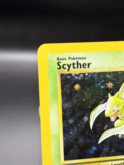 Scyther 2000 Pokemon Base Set 2 Unlimited Card Rare Holo 17/130 - LP - Image 4