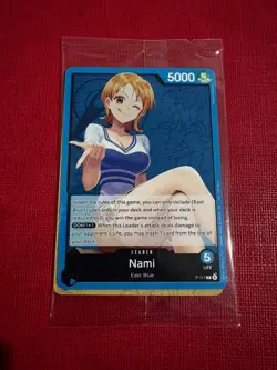 One Piece Promos Nami P-117 Go All The Way To The Top! OP13 Promo Sealed English - Image 1