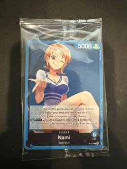 One Piece Promos Nami P-117 Go All The Way To The Top! OP13 Promo Sealed English - Image 1