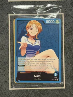 One Piece Promos Nami P-117 Go All The Way To The Top! OP13 Promo Sealed English - Image 1