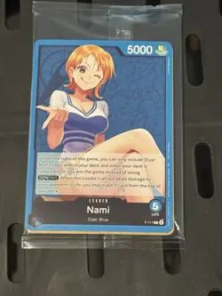 Sealed One Piece Promos Nami P-117 Go All The Way To The Top! OP13 Promo English - Image 1