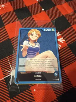 Sealed One Piece Promos Nami P-117 Go All The Way To The Top! OP13 Promo English - Image 1