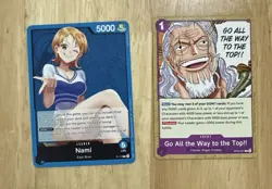One Piece Promos Nami P-117 Go All The Way To The Top! OP13 Promo Sealed English - Image 2