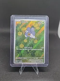 Nymble 096/094 Pokemon TCG Phantasmal Flames Illustration Rare Near Mint NM - Image 1