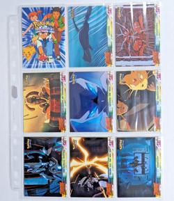 Topps Pokemon The First Movie - Blue & Black Logo Card Singles - Vintage 1999 - Image 1