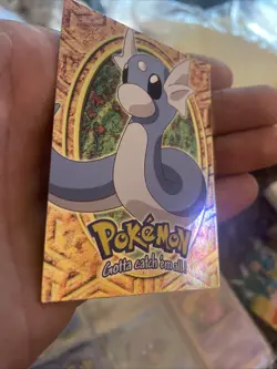 Pokemon Dratini #147 Holo Foil E10 of 12 Blue Label Topps 1999 - Image 3