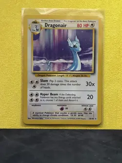 Dragonair - Base Set - #18/102 - Rare Vintage Pokemon Card 1999 WOTC - NM - Image 1