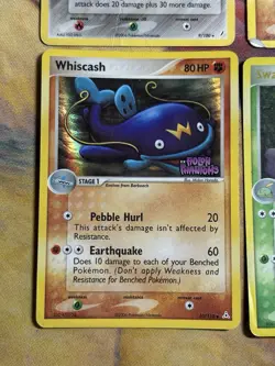 Ex Delta Species Stamped Set Era Mixed Reverse Holo Rares 4 Pokemon Card Lot DMG - Image 5
