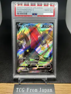 PSA 10 Charizard V SSR 307/190 Shiny Star V Pokemon Card Japanese Gem Mint 2020 - Image 1