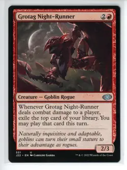 GROTAG NIGHT-RUNNER Jumpstart 2022 #551 J22(NM+)(MTG) - Image 1