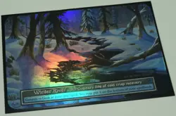 Sorcery Contested Realm Alpha Winter River Foil Site Kickstarter TCG NM - Image 2