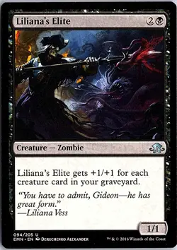 Liliana's Elite U Eldritch Moon 94 LP MTG - Image 1