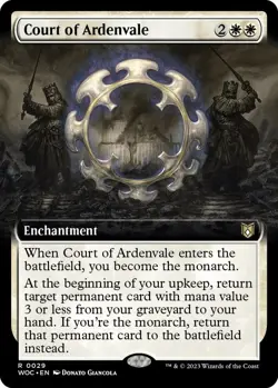 Court of Ardenvale (Extended Art) R Commander: Wilds of Eldraine 29 LP - Image 1
