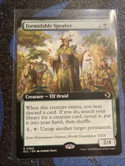 Formidable Speaker (Extended Art) Lorwyn Eclipsed Regular - Image 1