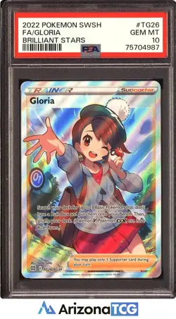 Pokemon 2022 Gloria TG26/TG30 Full Art Brilliant Stars GEM MINT PSA 10 - Image 1