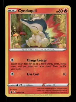 Pokemon SWSH: Sword & Shield Promo Cards #SWSH221 Cyndaquil Promo - Image 1