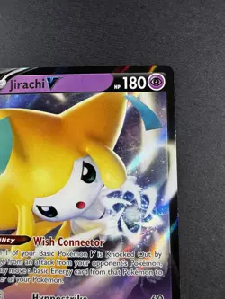 Pokemon TCG Jirachi V Black Star Promo SWSH299 English LP - Image 2