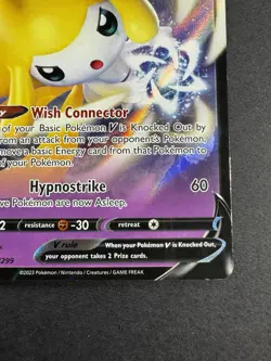 Pokemon TCG Jirachi V Black Star Promo SWSH299 English LP - Image 5