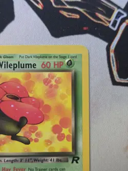 Dark Vileplume 30/82 Pokemon Team Rocket Non Holo WOTC TCG NM - Image 3