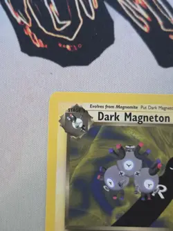 Pokemon Vintage Dark Magneton 28/82 Team Rocket Non-Holo Rare WotC 2000 - Image 3