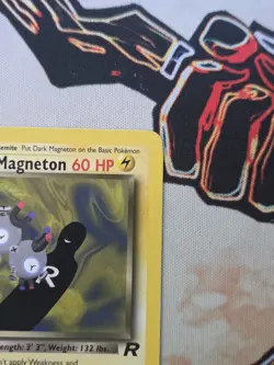 Pokemon Vintage Dark Magneton 28/82 Team Rocket Non-Holo Rare WotC 2000 - Image 4