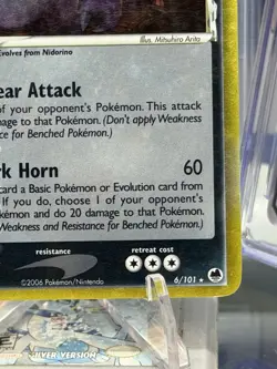 Pokemon TCG Nidoking (Delta Species) EX Dragon Frontiers 6/101 Holo Rare - Image 5