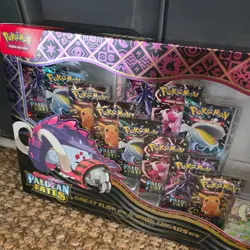 Pokemon TCG Paldean Fates Great Tusk Iron Threads Ex Premium Collection Lot of 5 - Image 5