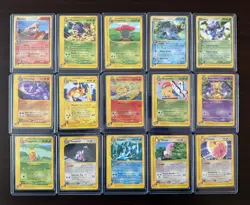 Pokemon Rare e-Reader Lot (15) | Expedition & Aquapolis WotC, EX Ruby & Sapphire - Image 1