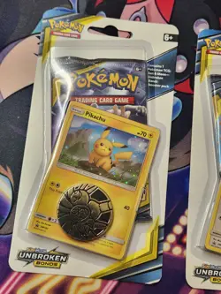 Pokemon Unbroken Bonds Single Blister Pack X2 Eevee & Pikachu - Image 2
