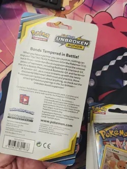 Pokemon Unbroken Bonds Single Blister Pack X2 Eevee & Pikachu - Image 5