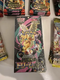 20 PACKS Pokemon Ascended Heroes Booster/ Elite Mega Evolution Box- IN HAND ✅ - Image 2