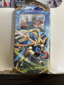Pokemon TCG Sword & Shield Rebel Clash Zacian Theme Deck New & Sealed - Image 1