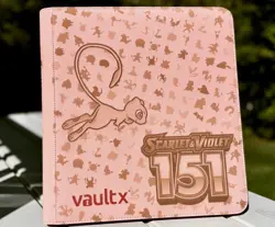 Pokemon SV 3.5 Mew 151 Vault X | Unlucky Collector Binder + 151 Reverse Holos! - Image 1