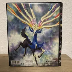 Pokemon Ultra Pro 4 Pocket Portfolio Binder XY Base Yveltal Xerneas Rare Vintage - Image 2