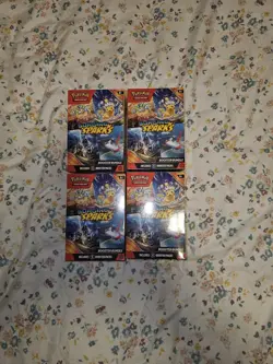 Pokemon TCG Scarlet & Violet Surging Sparks Booster Bundle Lot Of 4 (NEW SEALED) - Image 1