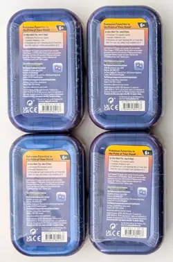 Lot (10) Pokemon Kanto Power Sealed Mini Tins w/ Display Box - Image 3
