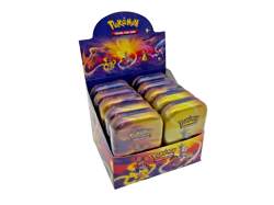 Pokemon Kanto Power Lot of 10 Sealed Mini Tins w/ Display Box - Image 1