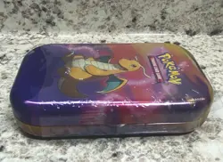 Pokemon TCG Kanto Power Mini Tin New Factory Sealed 2-Packs Dragonite Art - Image 4