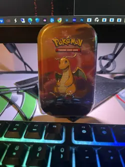 Pokemon TCG: Kanto Power Mini Tin Dragonite Factory Sealed ENG US - Image 1