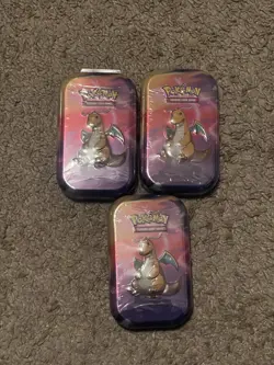 Pokemon TCG: Kanto Power Mini Tin Dragonite Factory Sealed ENG US - Image 2