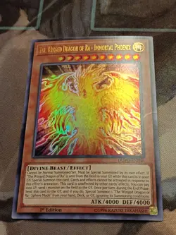 The Winged Dragon of Ra - Immortal Phoenix 1st Edition Ultra Rare DUPO - Image 1