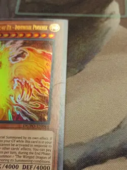 The Winged Dragon of Ra - Immortal Phoenix 1st Edition Ultra Rare DUPO - Image 2