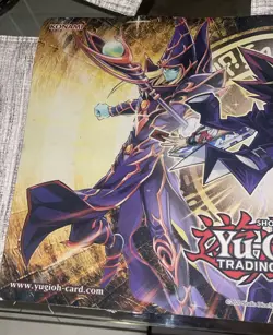 Yu-Gi-Oh! Dark Magician Dark Magician Girl Game Mat Official Playmat Preowned - Image 2