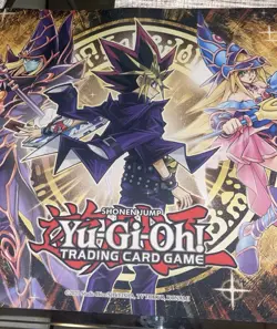 Yu-Gi-Oh! Dark Magician Dark Magician Girl Game Mat Official Playmat Preowned - Image 3