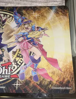 Yu-Gi-Oh! Dark Magician Dark Magician Girl Game Mat Official Playmat Preowned - Image 4