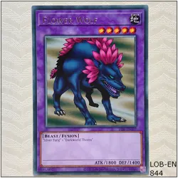 Flower Wolf - LOB-EN107 - Rare Unlimited Yugioh - Image 1