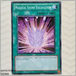 Magical Stone Excavation - SDMA-EN027 - Common 1st Edition Yugioh - Image 1